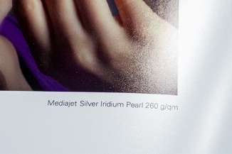 Mediajet Silver Iridium Pearl