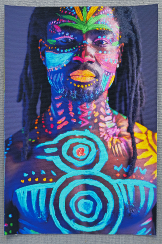Canvas "Lisa" print-only, for individual use