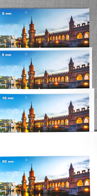 Premiumfotodruck auf Fotopapier 260 g/qm in seidenmatt