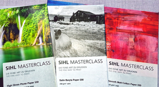 Restposten: Sihl MasterClass Metallic Pearl High Gloss Photo Paper 290 g/qm  A3+ Bogen, -40% Sale