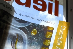 Transparenter Aufkleber langfristig (mit Schutzfolie bis zu 6 Jahre haltbar)