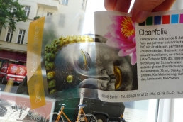 Clearfolie transparent glänzend