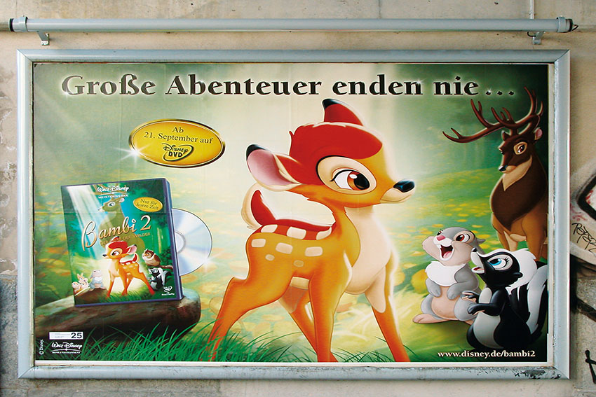 Bluebackpaper 125 g für Plakate im Außenbereich